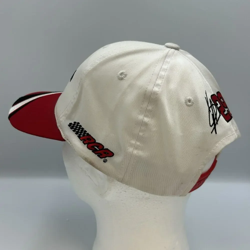 Vintage GM Goodwrench Service Plus Snapback Hat Chase Authentics NASCAR W3
